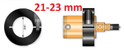 Bague de butée de profondeur 21-23 mm<br> BLET <br> Ref : ACCH2-R09-00