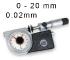 Micromètre Extérieur Analogique à Plateaux STEINMEYER : 0-20 mm, LECTURE : 0,02 mm <br > ref : MIC07-C1031C05