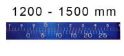CIRCOMETER INSIDE O RING BLET BLUE DIAMETER 1200-1500 MM WITH CALIBRATION CERTIFICATE    <br > ref : CIR64-OB012-CR