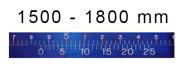 CIRCOMETER INSIDE O RING BLET BLUE DIAMETER 1500-1800 MM WITH CALIBRATION CERTIFICATE    <br > ref : CIR64-OB013-CR