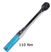 MECHANICAL TORQUE WRENCH 10-110 Nm READING 0,5 Nm SIZE 1/2 BLET<br>Ref : CLET5-CMC11012