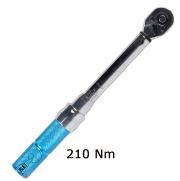 MECHANICAL TORQUE WRENCH 20-210 Nm READING 1 Nm SIZE 1/2 BLET<br>Ref : CLET5-CMC21012