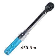 MECHANICAL TORQUE WRENCH 90-450 Nm READING 1 Nm SIZE 1/2 BLET<br>Ref : CLET5-CMC45012