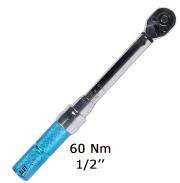 MECHANICAL TORQUE WRENCH 5-60 Nm READING 0,5 Nm SIZE 1/2 BLET<br>Ref : CLET5-CMC06012