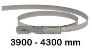 OUTSIDE CIRCUMFERENCE AND DIAMETER MEASURING TAPE BLET 3900-4300 MM ACIER<BR>REF: CIRXX-CA066-00