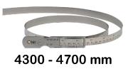 OUTSIDE CIRCUMFERENCE AND DIAMETER MEASURING TAPE BLET 4300-4700 MM ACIER<BR>REF: CIRXX-CA067-00