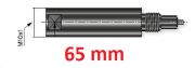 Tiefenverlängerungen M10 , 65 mm<br> BLET <br> Ref : RALH2-2065-00