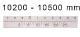 CIRCOMETER OUTSIDE BLET WHITE DIAMETER 10200-10500 MM WITH CALIBRATION CERTIFICATE <br > ref : CIR64-ET042-CR
