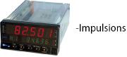 Advanced digital panel meter (Pulse Input)  <br> BLET <br> :   Ref: AFF28-D23JA-00