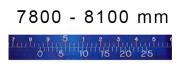 CIRCOMETER INSIDE BLET BLUE DIAMETER 7800-8100 MM WITH CALIBRATION CERTIFICATE<br > <br > ref : CIR64-IB034-CR