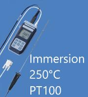 THERMOMETRE BLET WITH SONDE A IMMERSION -50 to 250 C PT100<br/>ref: