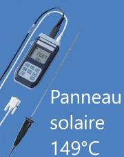 THERMOMETRE BLET WITH CONTACT SONDE FOR SOLAIRE PANNEAU MAX 149OC<br/>ref: