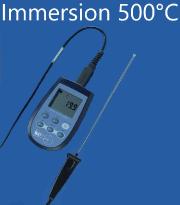 THERMOMETRE BLET WITH  IMMERSION PROBE -196 to 500 ° C<br/>ref: