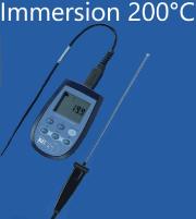 THERMOMETRE BLET WITH IMMERSION PROBE -50 to 200  ° C<br/>ref:
