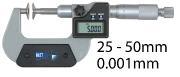 DISC MICROMETER WITH NON ROTATING SPINDLE BLET <br> ref : MICXX-D1005M20