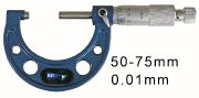 OUTSIDE MICROMETER WITH STANDARD MEASURING FACES BLET <br> ref : MICXX-A0007C00