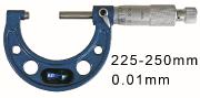 OUTSIDE MICROMETER WITH STANDARD MEASURING FACES BLET <br> ref : MICXX-A0043C00