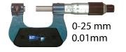 OUTSIDE MICROMETER WITH INTERCHANGEABLE INSERTS BLET <br> ref : MICXX-AE001C00
