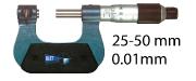 OUTSIDE MICROMETER WITH INTERCHANGEABLE INSERTS BLET <br> ref : MICXX-AE005C00