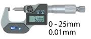 MICROMETER WITH POINT BLET <br> ref : MICXX-DD001M05