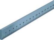 GRADUATED RULER BLET INOX LENGTH 2000 MM SECTION 40 x 8 MM<br>Ref : REGXX-RP3AI157