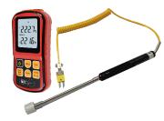 PORTABLE THERMOMETER WITH AIR AND SURFACE CONTACT PROBE K THERMOCOUPLE<BR>REF : SONXX-PT111CF0