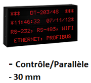  Alphanumeric display parallel control <br> BLET <br> Ref : AFG28-B09E1-00