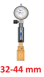 Plug gauge Blind bores-deep 2  points <br> BLET <br> Ref : TMAH2-T06O-00