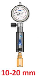 Plug gauge Through bores-chamfer insertion 2  points <br> BLET <br> Ref : TMAH2-C227O-00