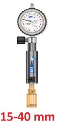 Plug gauge Through bores-chamfer insertion 2  points <br> BLET <br> Ref : TMAH2-C228O-00