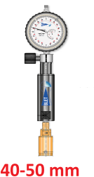 Plug gauge Through bores-chamfer insertion 2  points <br> BLET <br> Ref : TMAH2-C229O-00