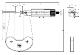 MECHANICAL OUTSIDE MICROMETER WITH DEEP THROATS BLET STEINMEYER, MEASURING RANGE : 25-50 mm, READING : 0,01 mm<br > <br > ref : MIC07-A7005C05