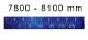 CIRCOMETER INSIDE BLET BLUE DIAMETER 7800-8100 MM WITH CALIBRATION CERTIFICATE<br > <br > ref : CIR64-IB034-CR