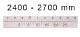 CIRCOMETER OUTSIDE BLET WHITE DIAMETER 2400-2700 MM WITH CALIBRATION CERTIFICATE <br > ref : CIR64-ET016-CR