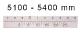 CIRCOMETER OUTSIDE BLET WHITE DIAMETER 5100-5400 MM WITH CALIBRATION CERTIFICATE <br > ref : CIR64-ET025-CR