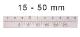 CIRCOMETER OUTSIDE BLET WHITE DIAMETER 15-50 MM WITH CALIBRATION CERTIFICATE<br > <br > ref : CIR64-ET101-CR