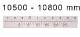 CIRCOMETER OUTSIDE BLET WHITE DIAMETER 10500-10800 MM WITH CALIBRATION CERTIFICATE <br > ref : CIR64-ET043-CR