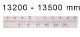 CIRCOMETER OUTSIDE BLET WHITE DIAMETER 13200-13500 MM WITH CALIBRATION CERTIFICATE <br > ref : CIR64-ET052-CR