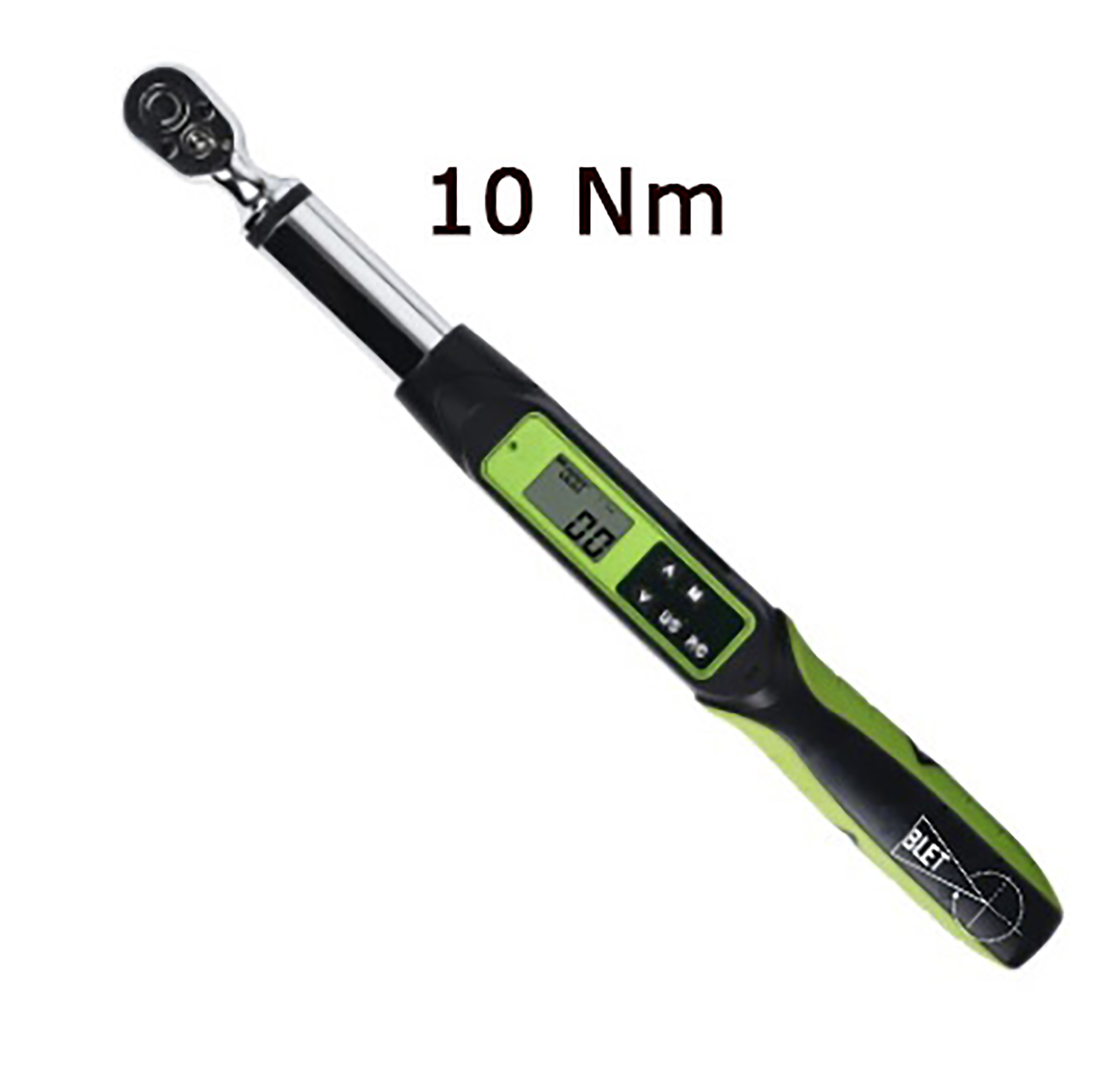 DIGITAL TORQUE ANGLE WRENCH WITH COMMUNICATION 10 Nm READING 0,01 Nm SIZE 1/4" BLET<br>Ref : CLET5-CDB01014