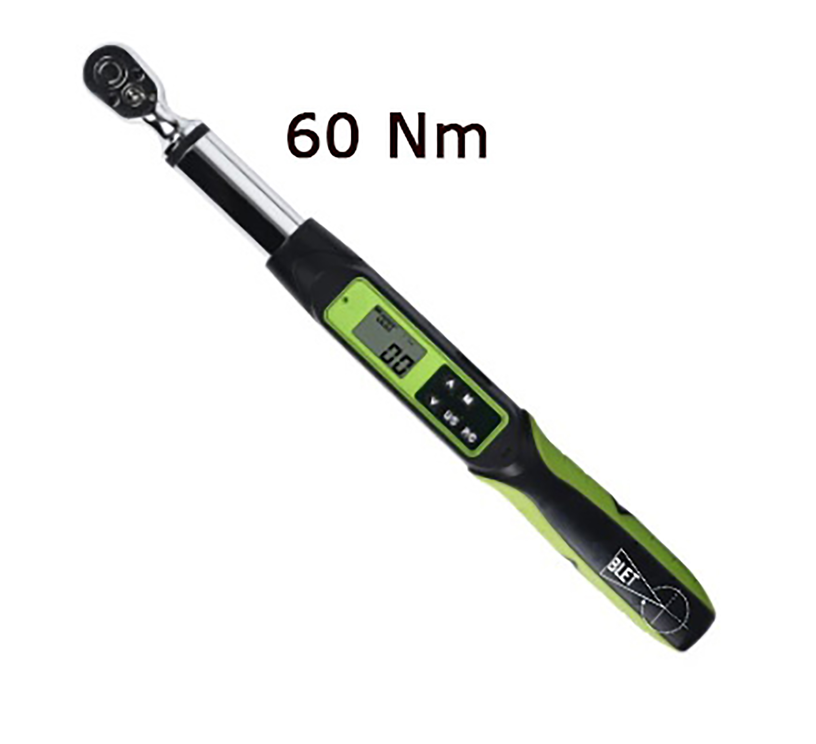 DIGITAL TORQUE ANGLE WRENCH 60 Nm READING 0,01 Nm SIZE 3/8" BLET<br>Ref : CLET5-CDA06038