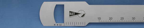 CIRCOMETRE EXTERIEUR BLET ACIER PETIT DIAMETRE 15-115 MM, LECTURE 0,1 MM AVEC VERNIER