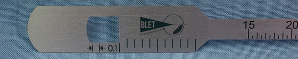 CIRCOMETRE EXTERIEUR BLET ACIER PETIT DIAMETRE 50-160 MM, LECTURE 0,1 MM AVEC VERNIER