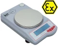 ATEX PRECISION SCALE 0-950 G/0-7500 G DOUBLE READING 0.01/0.1 G PLATE Ø 190 MM<br>Réf : BALG2-XDG7K50E3