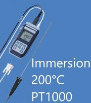THERMOMETRE BLET AVEC SONDE A IMMERSION -50 à +200°C PT1000<br/>ref:SOND3-PT011IHM