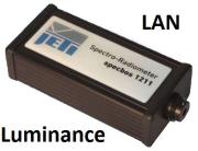 SPECTRORADIOMETRE LUMINANCE / COULEUR focus LAN <br/>ref : SPR27B-211L0LF