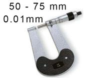 Mikrometer Bügelmessschraube 50-75 mm mit Einstellwerkzeug Klassik 0,01 NEU 