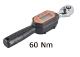 COMPACT DIGITAL TORQUE WRENCH 1,8-60 Nm READING 0,01 Nm SIZE 3/8" BLET<br>Ref : CLET5-CDM06038