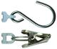 Clamp + hook with eye-clip (1 pcs each) , ref : ACCP0-460601I