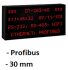  Alphanumeric display profibus<br> BLET <br> Ref : AFG28-B12E1-00