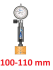 Plug gauge Through bores 2  points <br> BLET <br> Ref : TMAH2-D13O-00